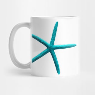 Starfish, Aqua Blue Mug